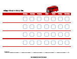 thomas tank engine behavior chart